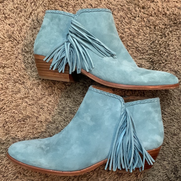 Sam Edelman Shoes - Sam Edelman fringe boots. Size 8.